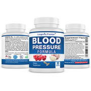 Longevity Blood Pressure Formula: Exclusive formulation to support healthy blood pressure with natural herbs. Best  supplement for blood pressure.