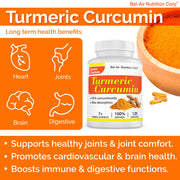 joint health supplements, turmeric capsules, best curcumin supplement