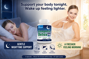 Longevity Complete Detox PM: Gentle whole body detox with support for liver, colon, lymph, kidney and deep relaxation. Best detox supplement.