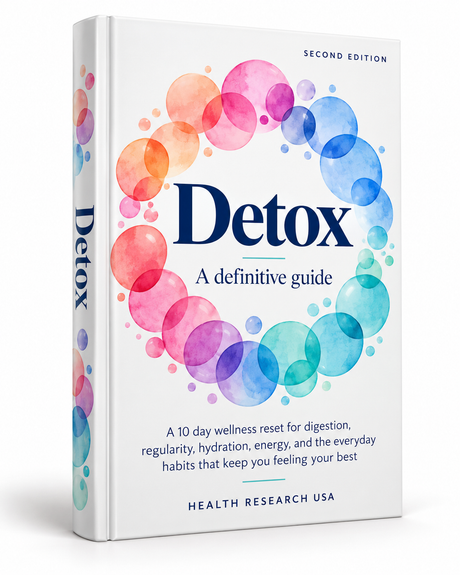 Detox: A Definitive Guide | A Simple 10 Day Reset for Digestion, Energy, Hydration and Better Daily Habits | E Book | Free Instant Digital Delivery