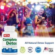 Longevity Complete Detox [BETA 21 Caps]: 7 Day Intensive Detox & Digestive Support