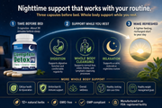 Longevity Complete Detox PM: Gentle whole body detox with support for liver, colon, lymph, kidney and deep relaxation. Best detox supplement.