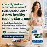 Longevity Complete Detox [BETA 21 Caps]: Quick cleanse for toxin buildup and digestive relief.  Supports weight loss.