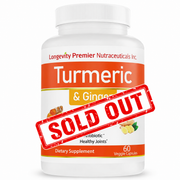 Turmeric Curcumin with Ginger & Bioperine - Healthy Joints, anti-inflammatory, antioxidant and anti-aging
