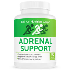 Bel-Air Adrenal Support: Daily adrenal health against fatigue. Better focus, memory & mood.