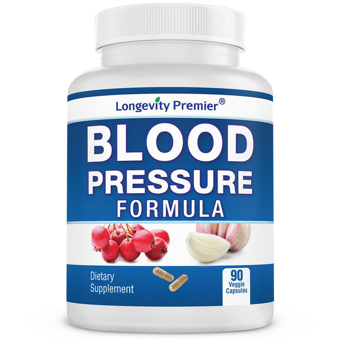 Longevity Blood Pressure Formula bottle