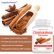 ceylon cinnamon capsules, cinnamon dietary supplement