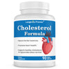 Longevity Cholesterol Formula: Natural supplement for cholesterol, triglycerides and heart health with plant sterols, red yeast rice, garlic and more