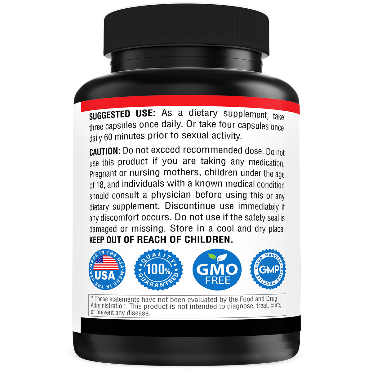 Max-V 21 capsules package Male performance enhancement image