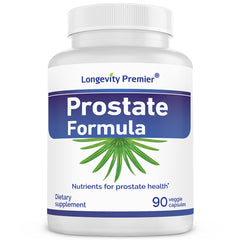 Longevity Prostate Formula: Prostate health for men. Saw palmetto supplement with herbal booster.