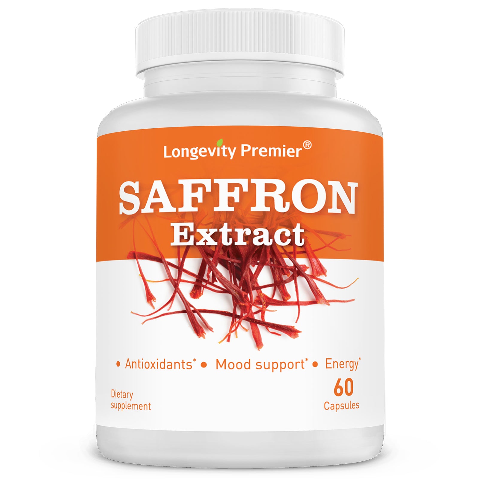 Longevity Saffron Extract: Boost your mood and full health potential with saffron extract!